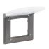 Рамка 1-місна IP44 Legrand 863496 NILOE STEP Сталь