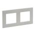 Рамка 2-місна Legrand 863692 NILOE STEP Перлинний