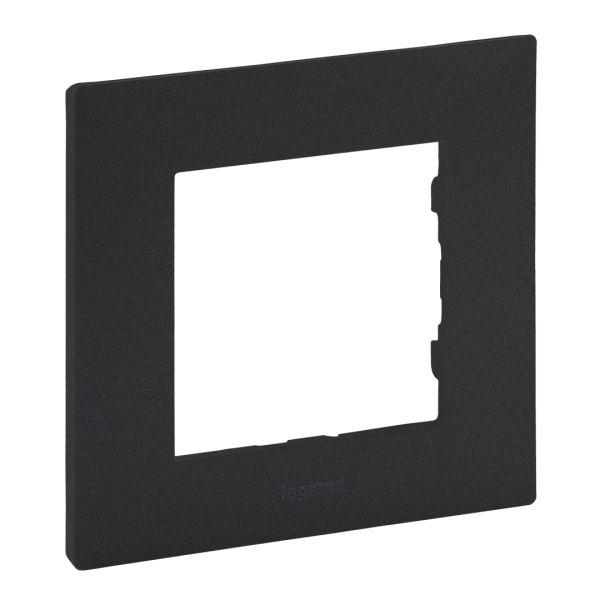 Рамка 1-місна Legrand 863791 NILOE STEP Антрацит