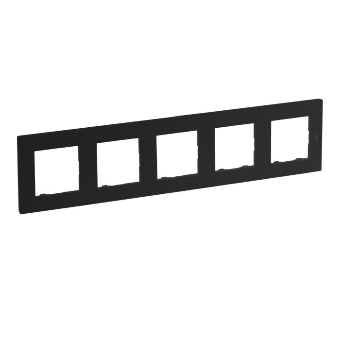 Рамка 5-місна Legrand 863795 NILOE STEP Антрацит