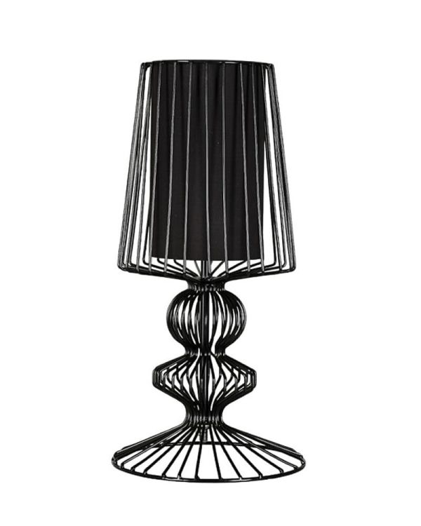 Настільна лампа Nowodvorski 5411 Aveiro E27 1x40W IP20 Bl