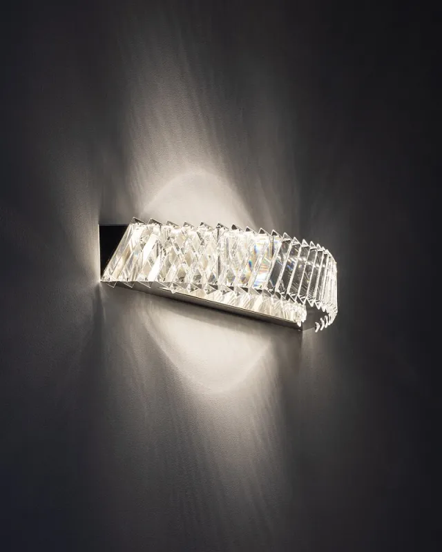 Бра Nowodvorski 11711 Luxora LED 1x20W 3000K 1400Lm IP20 хром