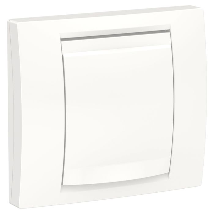 Рамка 1 модульна, ip44, Unica New, NU044218, білий