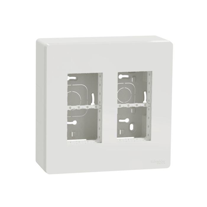 Блок unica system+ зовнішня установка 2х2 Unica New, NU122418, білий