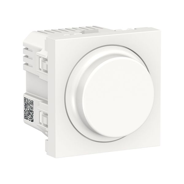 LED-світлорегулятор повор-наж, універсальний 5-200Вт, Unica New NU351418 білий