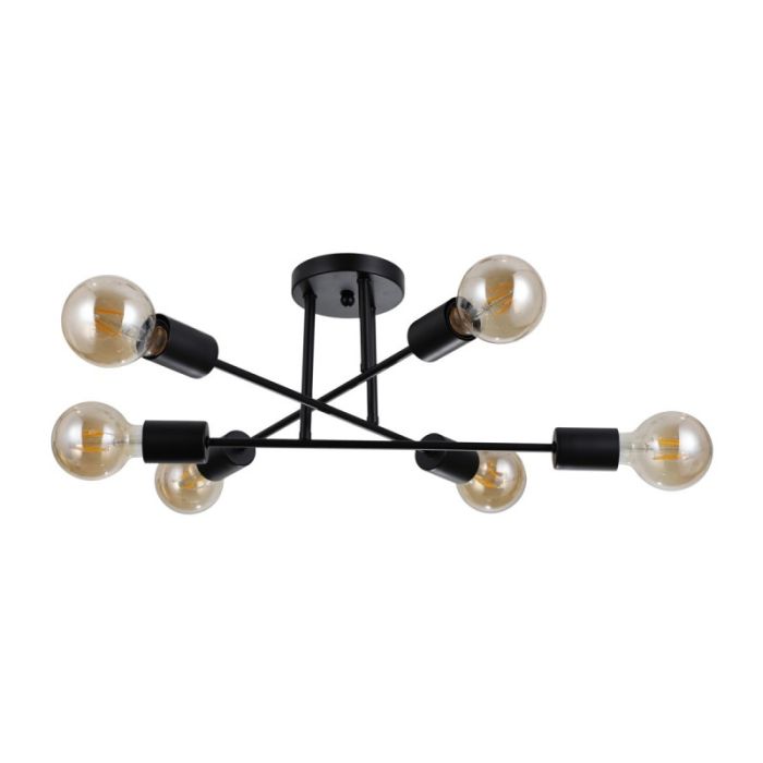 Люстра потолочна ITALUX PND-4052-6-BL Formio