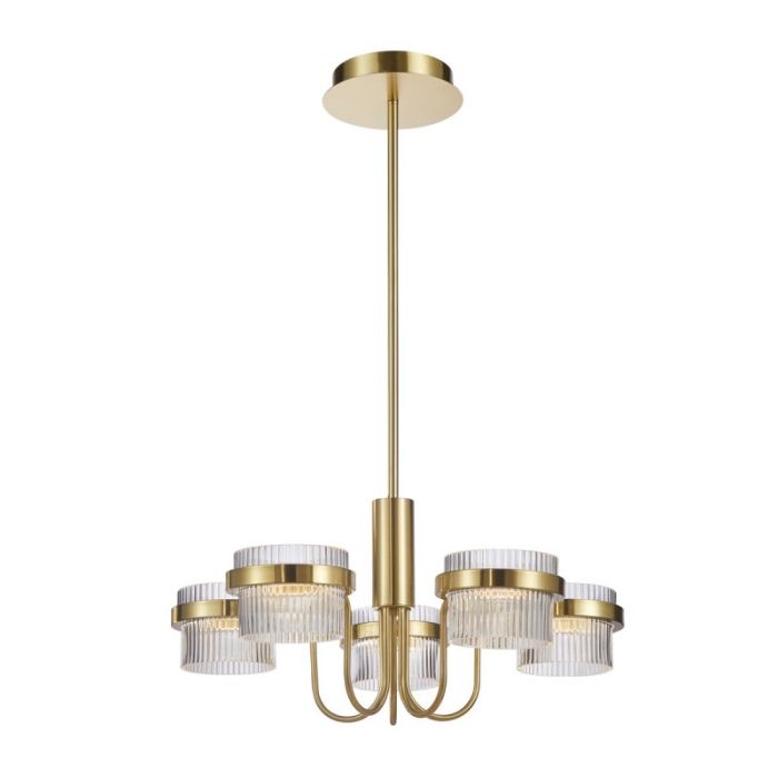 Люстра ITALUX PND-77362-5-40W-GD Tiara