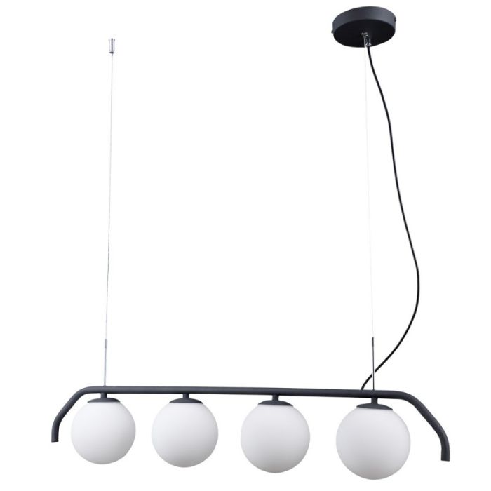 Люстра підвісна ITALUX PND-3300-4-BK Carimi