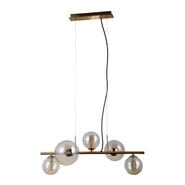Люстра підвісна ITALUX PND-406007-5-HBR Canello