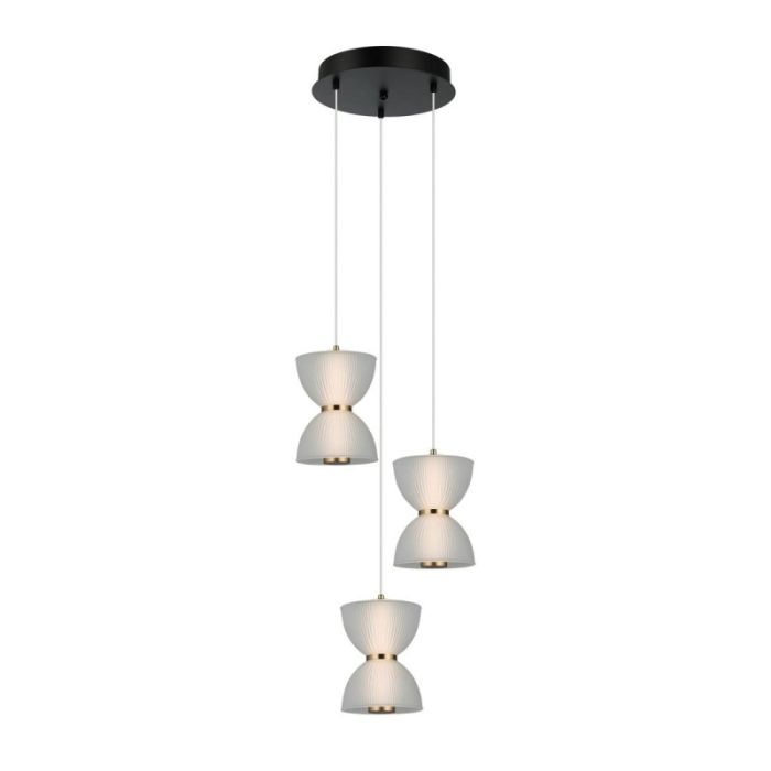 Підвісний світильник ITALUX PND-83949-3-BK Tica