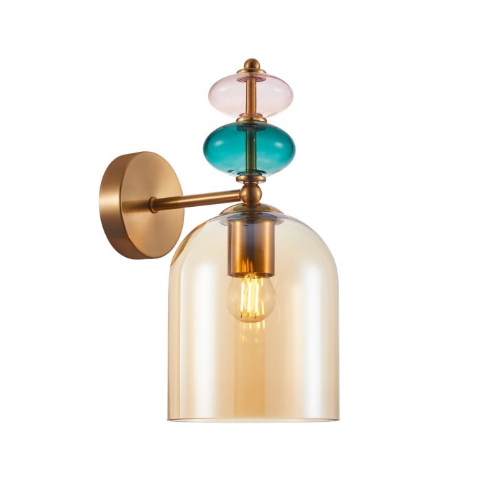 Бра ITALUX WL-30263-1B-BRO-AMB Busco