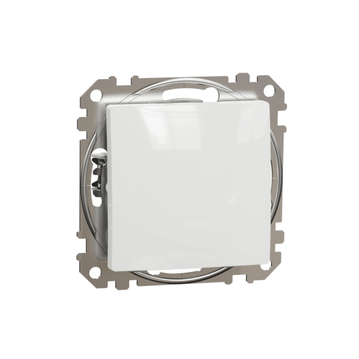 Кнопочный вимикач 1-кл Schneider Sedna Design SDD111111 Білий
