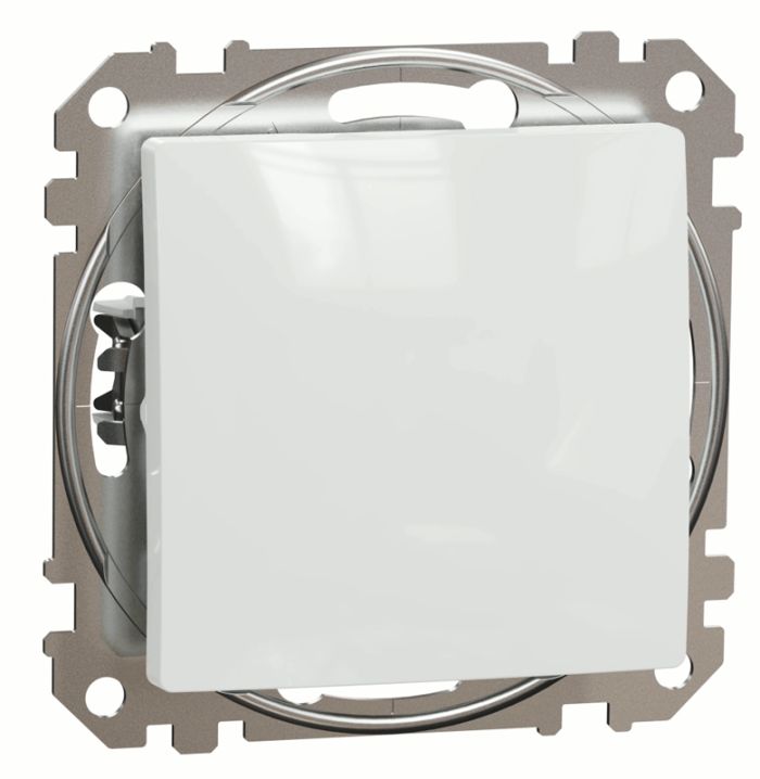 Перемикач кнопочний 1-кл Schneider Sedna Design SDD111116 Білий