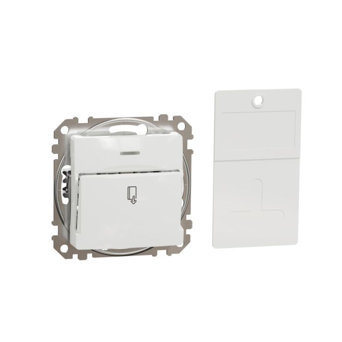 Вимикач картковий 10А Schneider Sedna Design SDD111121 Білий