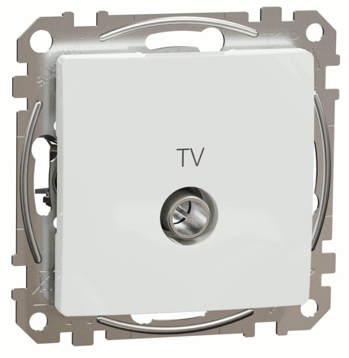 Розетка TV конечная 4дб Schneider Sedna Design SDD111471 Білий