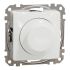 Поворотний димер для LED RC 3-370Вт Schneider Sedna Design SDD111501 Білий