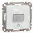 Датчик руху з вимикачем 10 A Schneider Sedna Design SDD111504 Білий