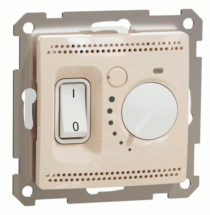 Термостат для теплої підлоги 16A Schneider Sedna Design SDD112507 Бєжевий