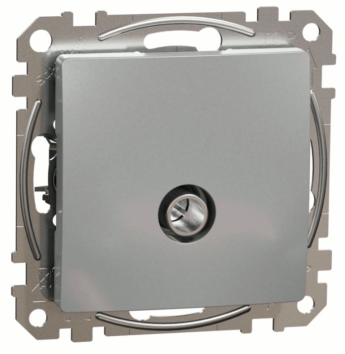 Розетка TV конечная 4дб Schneider Sedna Design SDD113471 Алюміній