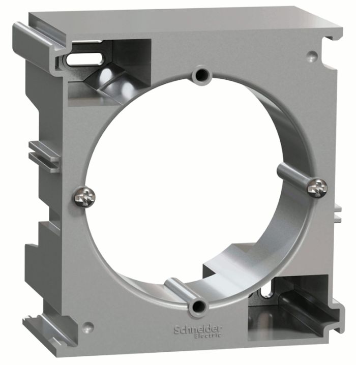 Коробка для накладного монтажу Schneider Sedna Design SDD113902 Алюміній