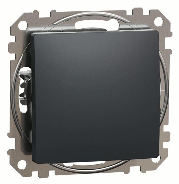 Перемикач 1-кл Schneider Sedna Design SDD114106 Чорний
