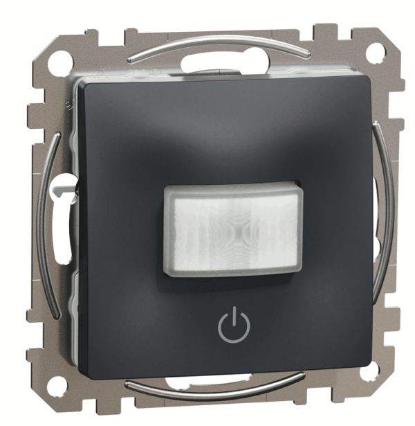 Датчик руху з вимикачем 10 A Schneider Sedna Design SDD114504 Чорний