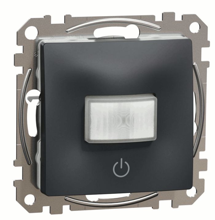 Датчик руху з вимикачем 10 A Schneider Sedna Design SDD114504 Чорний