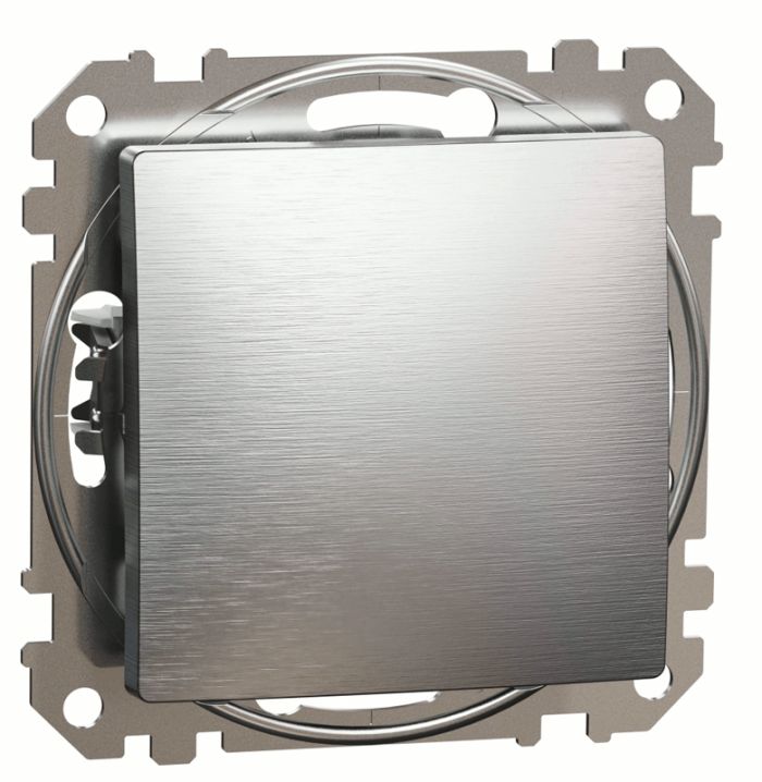 Перемикач 1-кл Schneider Sedna Elements SDD170106 Алюміній матований