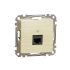 Комп'ютерна розетка RJ45 кат. 6 UTP Schneider Sedna Elements SDD180461 Береза