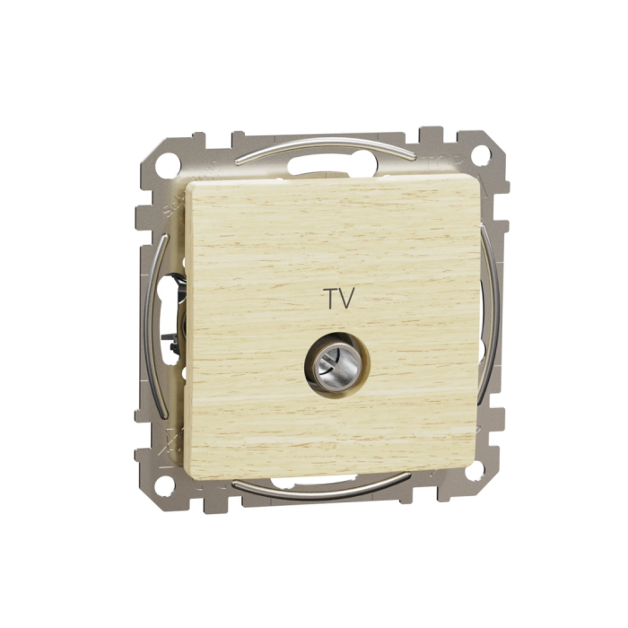 Розетка TV конечная 4дб Schneider Sedna Elements SDD180471 Береза