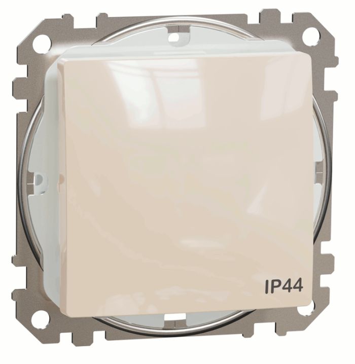Перемикач 1-кл IP44 Schneider Sedna Design SDD212106 Бєжевий