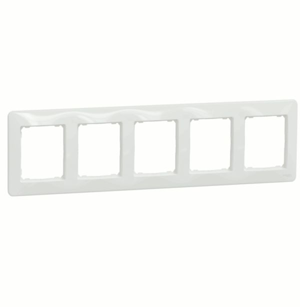 Рамка 5-на Schneider Sedna Design SDD311805 Білий