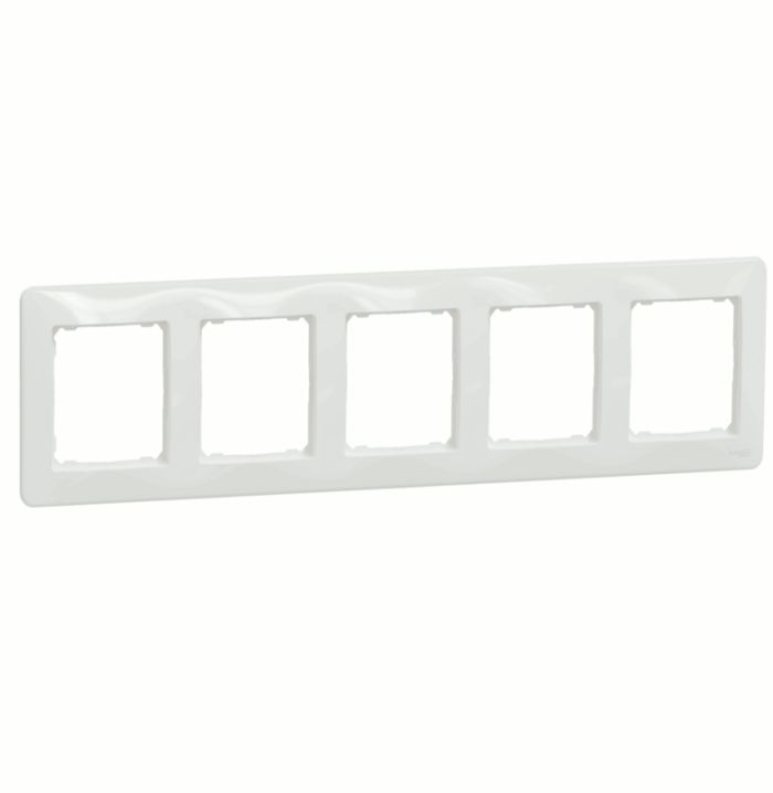 Рамка 5-на Schneider Sedna Design SDD311805 Білий