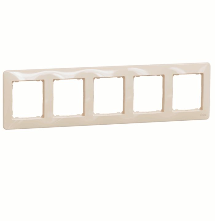 Рамка 5-на Schneider Sedna Design SDD312805 Бєжевий