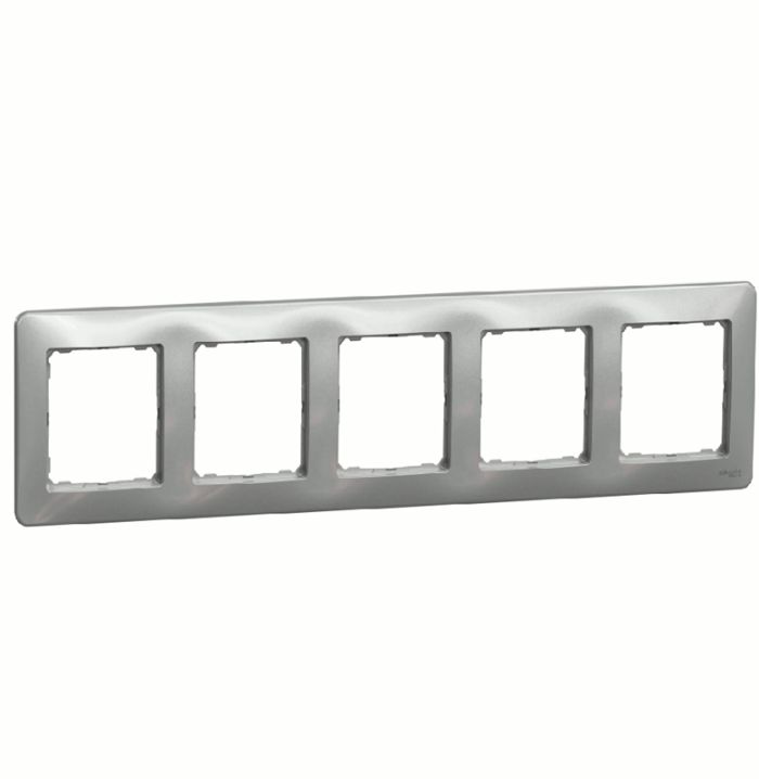 Рамка 5-на Schneider Sedna Design SDD313805 Алюміній