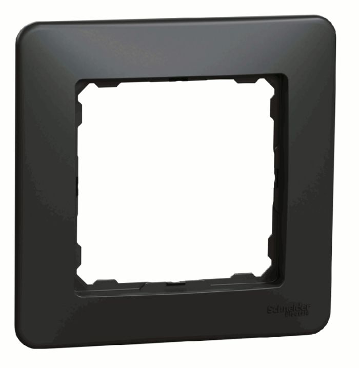 Рамка 1-на Schneider Sedna Design SDD314801 Чорний
