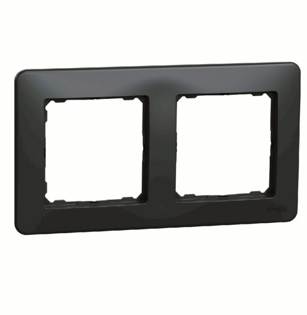 Рамка 2-на Schneider Sedna Design SDD314802 Чорний