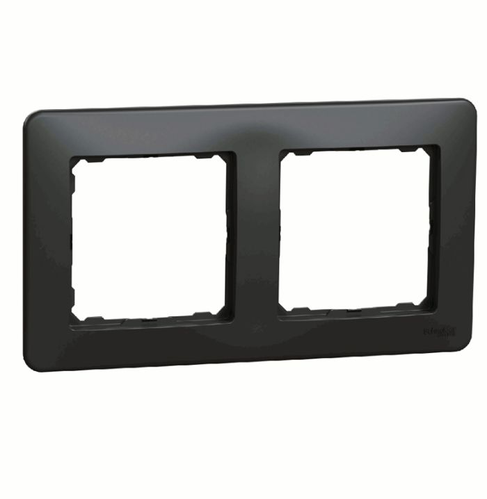 Рамка 2-на Schneider Sedna Design SDD314802 Чорний