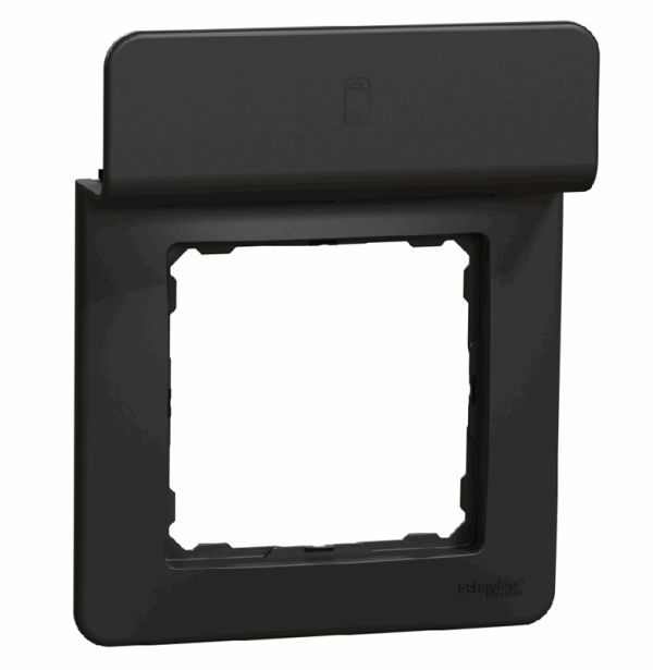 Рамка с подставкой для мобильного телефона Schneider Sedna Design & Elements SDD314809 Чорний