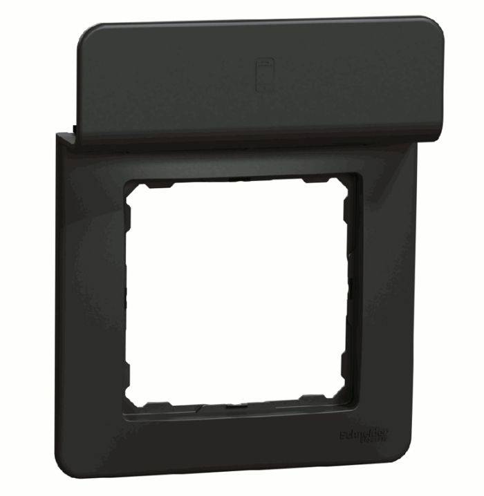Рамка с подставкой для мобильного телефона Schneider Sedna Design & Elements SDD314809 Чорний
