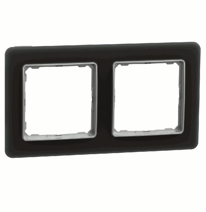Рамка 2-на Schneider Sedna Elements SDD362802 стекло матовое