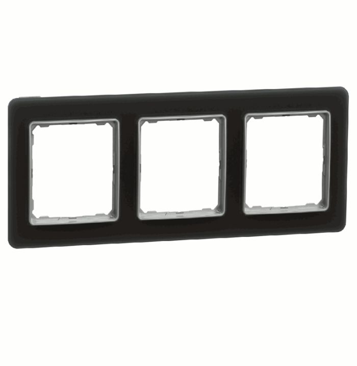 Рамка 3-на Schneider Sedna Elements SDD362803 стекло матовое