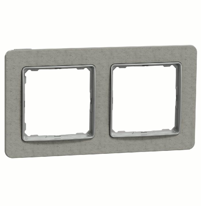 Рамка 2-на Schneider Sedna Elements SDD390802 Бетон