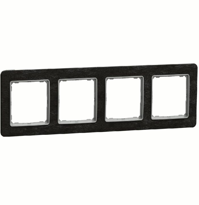Рамка 4-на Schneider Sedna Elements SDD391804 Камінь