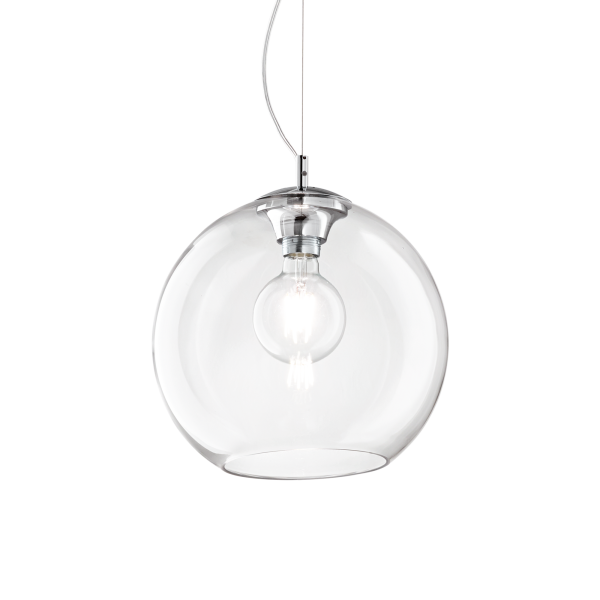 Підвісний світильник Ideal Lux NEMO CLEAR SP1 D40