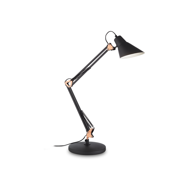 Настільна лампа Ideal Lux 061160 SALLY TL1 NERO RAME