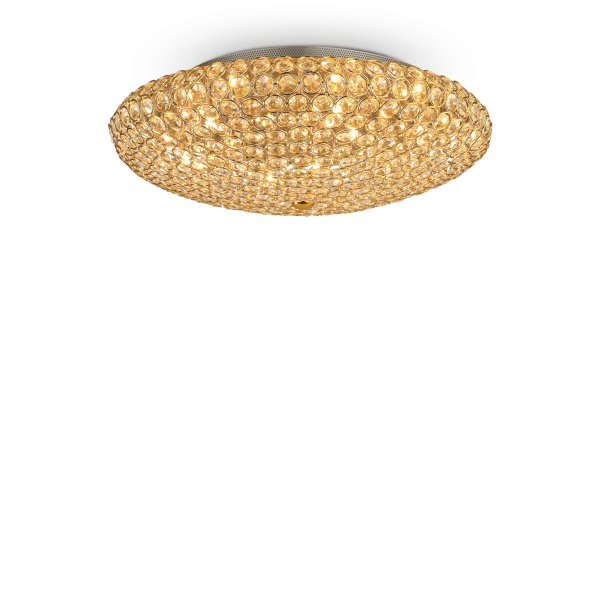 Потолочний світильник Ideal Lux KING PL9 ORO (073262)