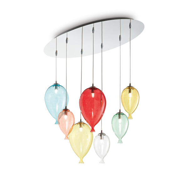 Люстра Ideal Lux CLOWN SP7 COLOR