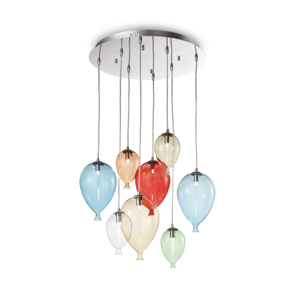 Люстра Ideal Lux CLOWN SP8 COLOR