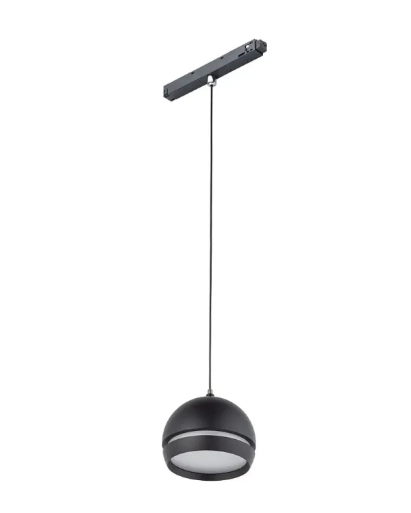 Магнітний трековий світильник Nowodvorski 10155 LVM Slot Led 1x8w 3000к 370Lm IP20 Bl